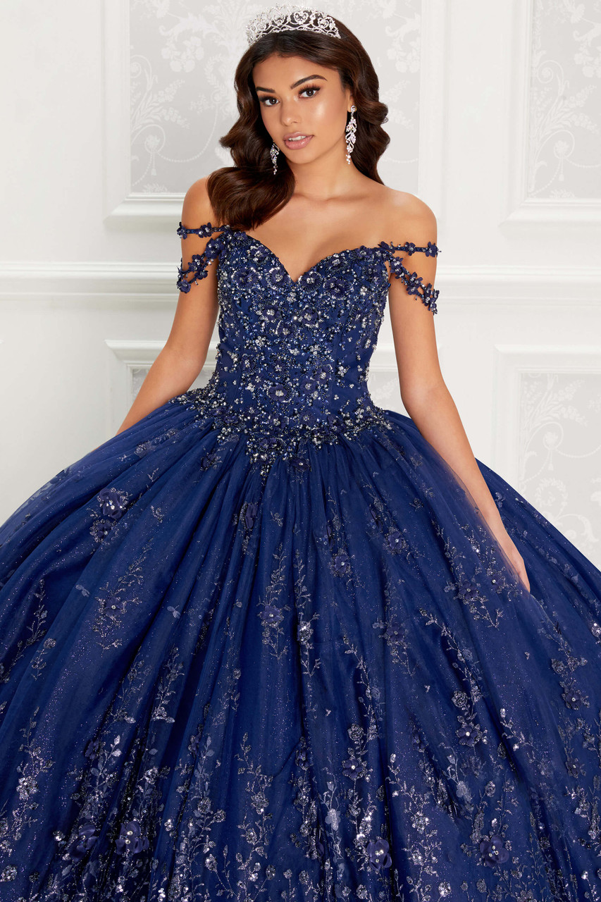 Cold Shoulder Princesa Quinceanera Ball Gown Dress PR22145 ...