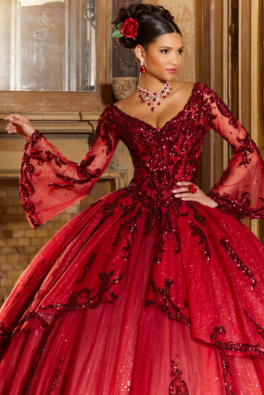 Red Prom Dresses - Red Sequin Dress | Jovani