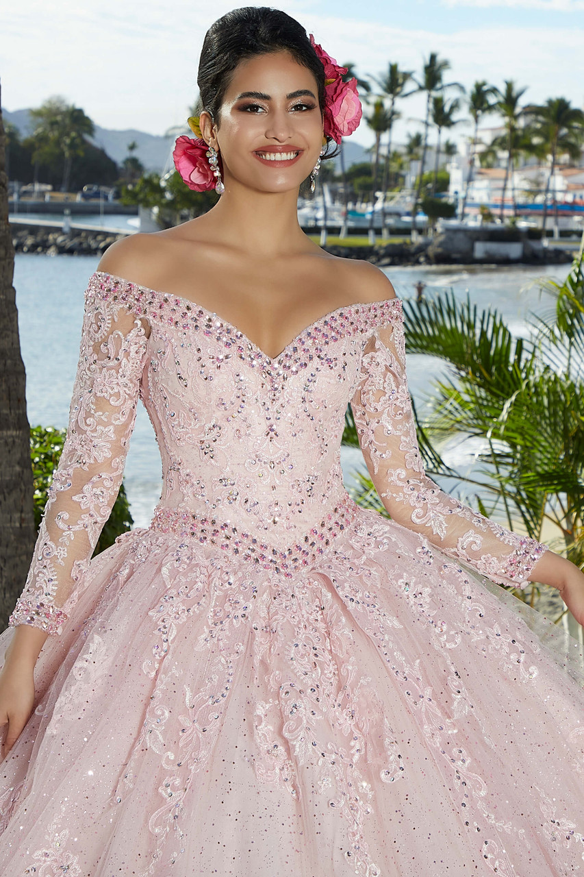 Lace Applique Quince Dress Vizcaya by Morilee 89360- Promheadquarters.com