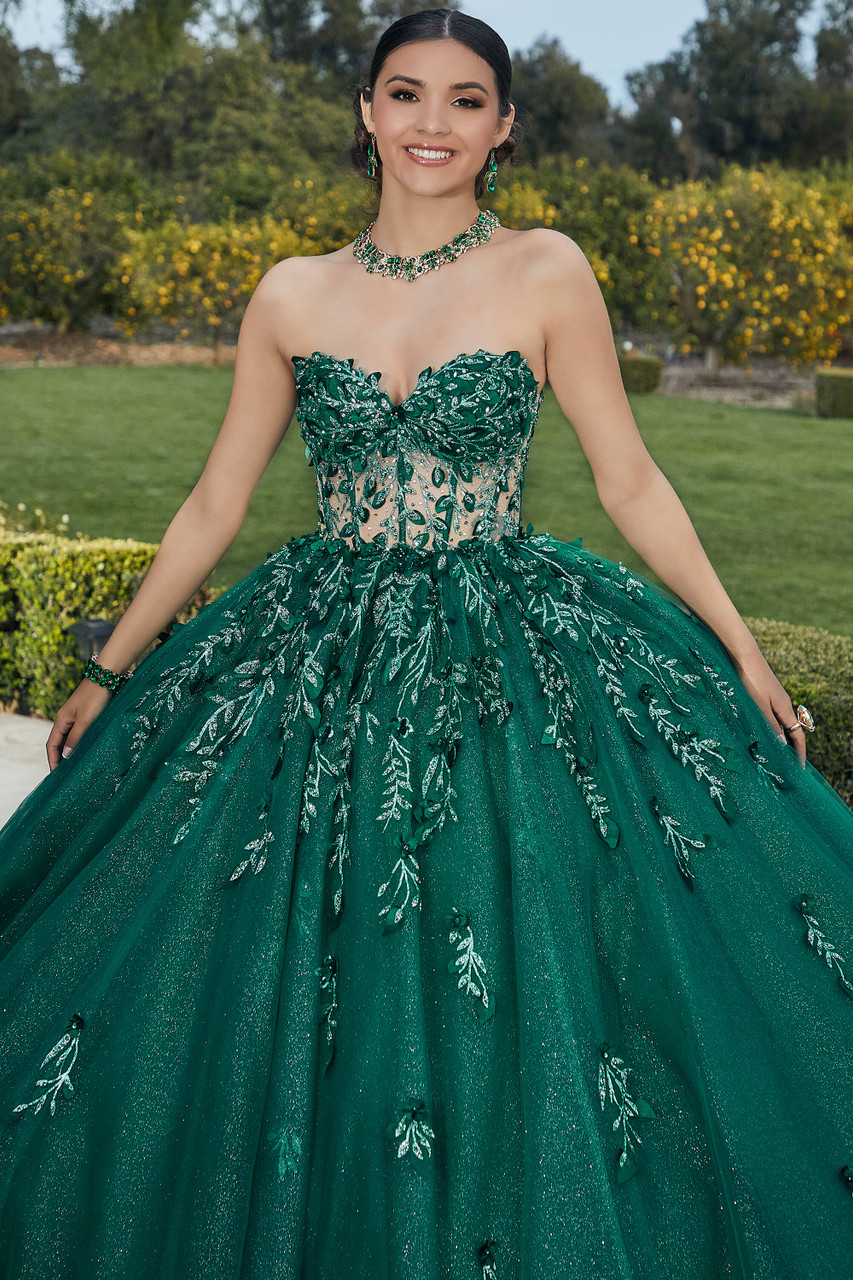 3D Floral Valencia Quinceanera Dress by Morilee 60181 (Blush/Rose Gold) (00)