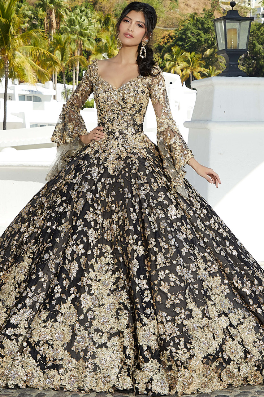 3D Floral Quince Dress Valentina by Morilee 34075