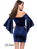 Velvet Off The Shoulder La Femme Dress 26640 Velvet Off The Shoulder La Femme Dress 26640