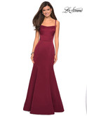 Scoop Neckline La Femme Prom Dress 27524