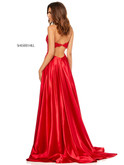 V-neck Sherri Hill Prom Dress 52538