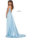 Plunging Neckline Sherri Hill Prom Dress 52599