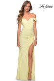 Jersey Fitted Prom Dress La Femme 28389