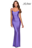 Metallic Jersey Prom Dress La Femme 28398
