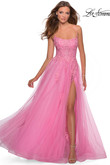 La Femme Prom Dress in Millennial Pink