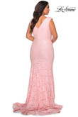 V-neck La Femme Plus Size Prom Dress 28837