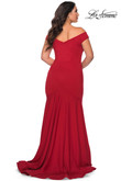 Off The Shoulder La Femme Plus Size Prom Dress 28963 Off The Shoulder La Femme Plus Size Prom Dress 28963