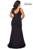 V-neck La Femme Plus Size Prom Dress 28975 V-neck La Femme Plus Size Prom Dress 28975