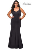 V-neck La Femme Plus Size Prom Dress 28975 V-neck La Femme Plus Size Prom Dress 28975