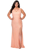 lace long la femme plus size prom dress 29001 lace long la femme plus size prom dress 29001