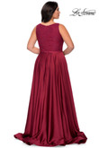 A-line La Femme Plus Size Prom Dress 29004