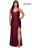 V-neck Plus Size Prom Dress La Femme 29062