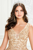 V-neck Princesa Quinceanera Dress PR12013 V-neck Princesa Quinceanera Dress PR12013