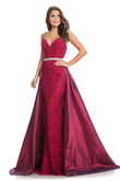 V-neck Prom Dress Johnathan Kayne 7242