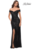 La Femme Prom Dress in Black