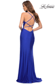 Plunging V-neck Prom Dress La Femme 29958