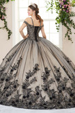 Cold Shoulder Quinceanera Collection Ball Gown Dress 26961