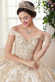 Off The Shoulder Quinceanera Collection Ball Gown Dress 26963