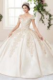 off the shoulder quinceanera collection ball gown 26963