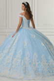 Off The Shoulder Quinceanera Collection Ball Gown Dress 26980