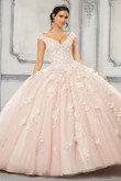 3d floral off the shoulder vizcaya quinceanera  ball gown 89316 3d floral off the shoulder vizcaya quinceanera  ball gown 89316
