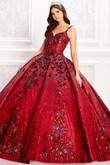 V-neck Princesa Quinceanera Dress PR22023