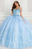 Cold Shoulder Princesa Quinceanera Dress PR22145 Cold Shoulder Princesa Quinceanera Dress PR22145