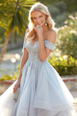 Off The Shoulder Sleeves Alyce Prom Dress 61095