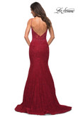 Lace Trumpet La Femme Prom Dress 30320