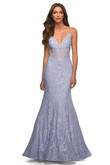 sheer waist trumpet prom dress la femme 30320