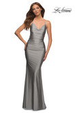 Beaded Jersey La Femme Prom Dress 30413