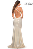 Metallic Jersey La Femme Prom Dress 30500