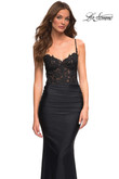 Jersey V-Neck La Femme Prom Dress 30521