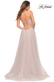 Beaded Tulle La Femme Prom Dress 30536