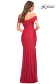 Off the Shoulder La Femme Prom Dress 30582