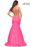 Scooped Lace La Femme Prom Dress 30612