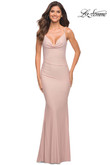 La Femme Prom Dress in Mauve