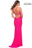 Beaded Jersey La Femme Prom Dress 30658