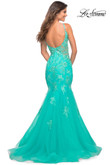 Plunging V-Neck La Femme Prom Dress 30675