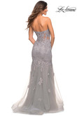 Strapless Lace La Femme Prom Dress 30717