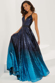 V-neck A-line Prom Dress Christina Wu 16941