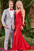 V-neck Mermaid Prom Dress Christina Wu 16949