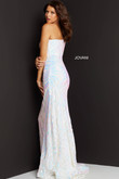 Jovani Prom Dress Iridescent White