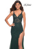 La Femme Prom Dress in Emerald  La Femme Prom Dress in Emerald