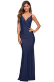 fitted jersey prom dress la femme 30780