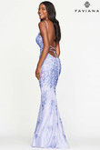 V-neck Faviana Prom Dress S10508