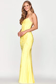 Scoop Neckline Fitted Long Faviana Prom Dress S10634